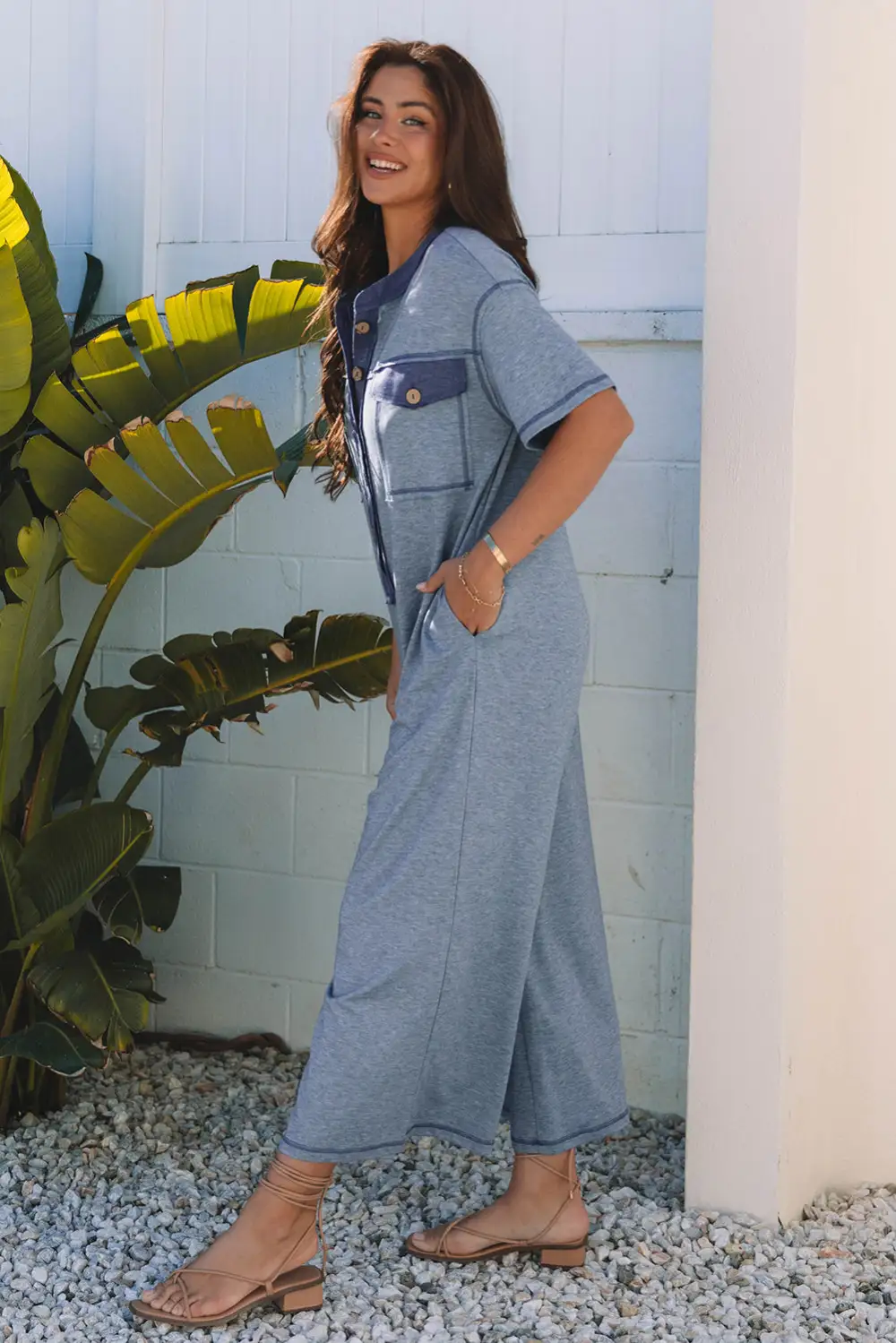 Natural Drape Straight Leg Shorts
