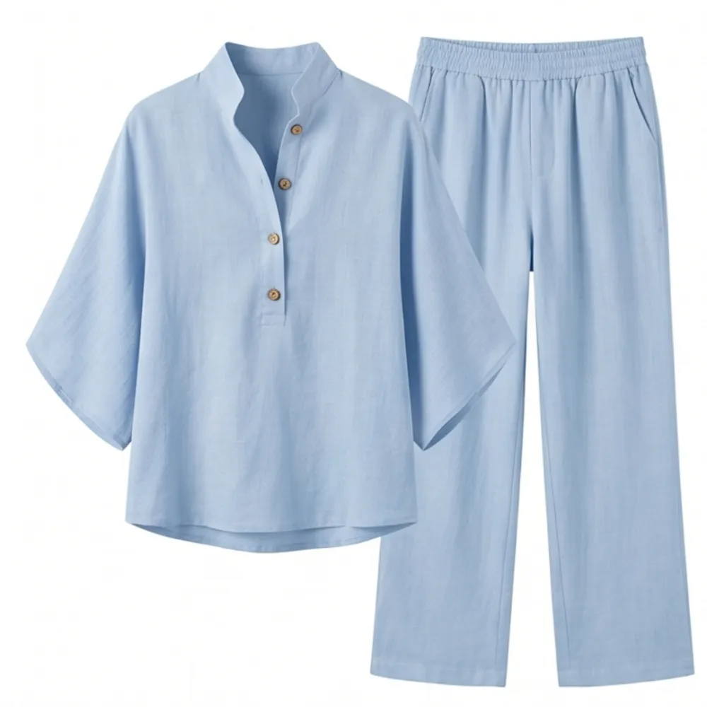 Breezy Linen Two Piece Set