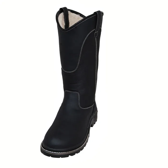 Refined Modern Rubber Sole Everyday Tall Riding Boots