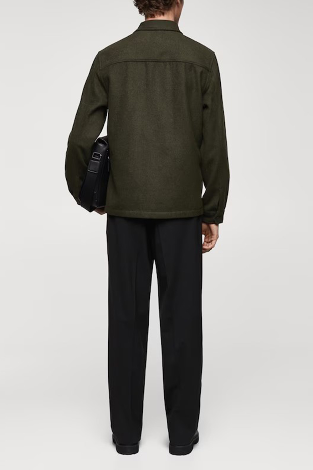 Regular-Fit Overshirt With Pocket