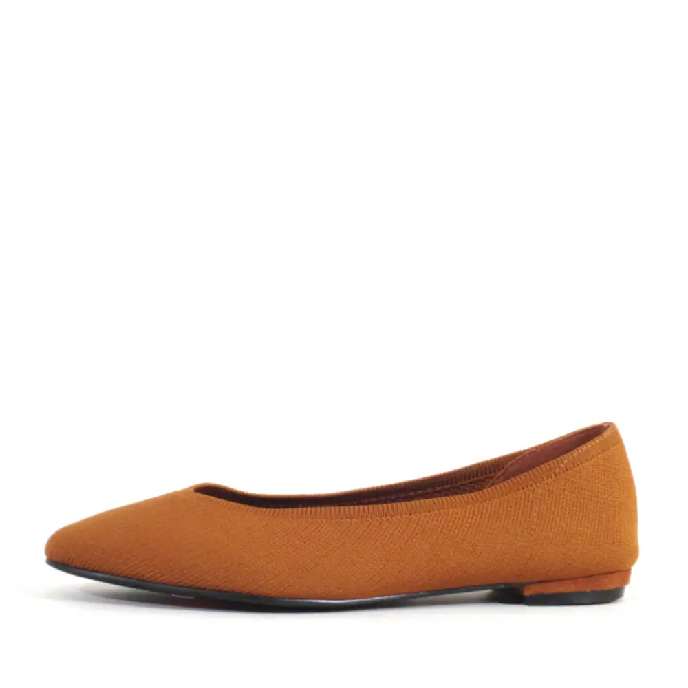 Breathable Knit Slip On Flats