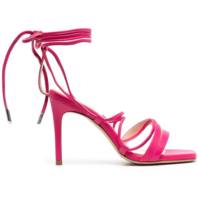 Livia PU Square Toe Stilettos