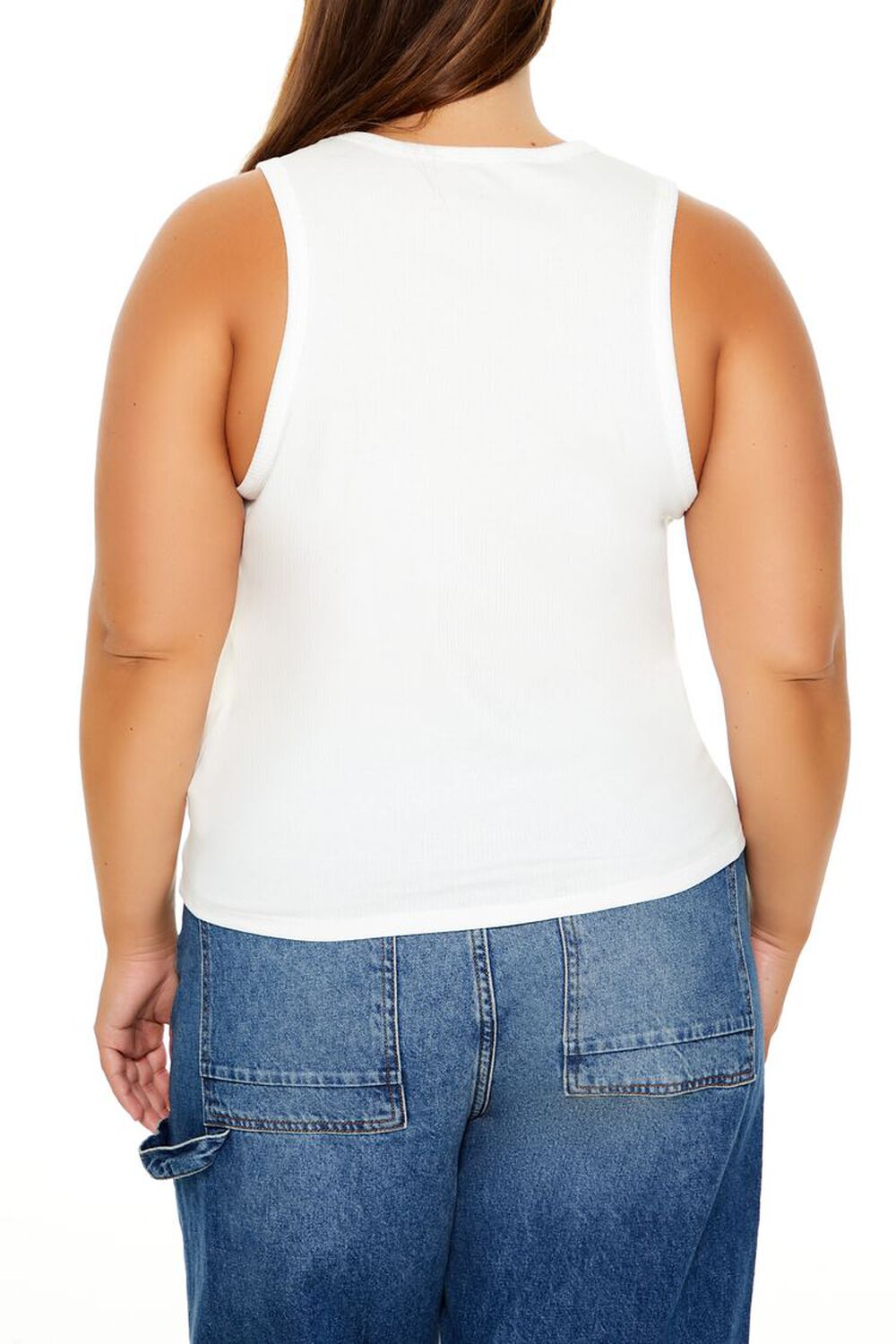 Plus Size Print Tank Top