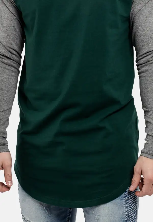 Minimal Baseball Longline Tee