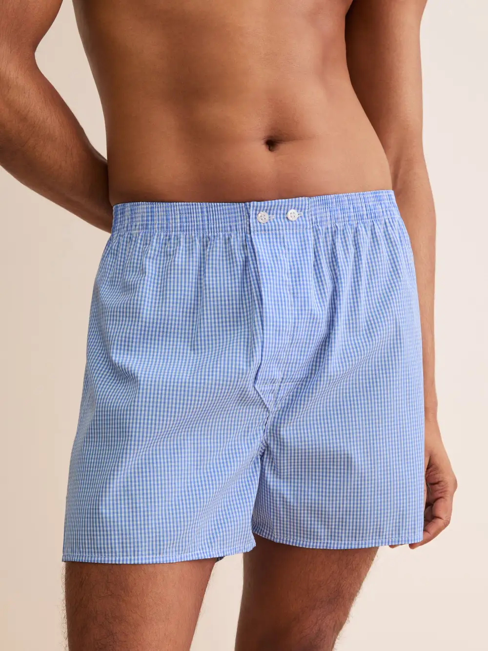 Classic Fit Cotton Gingham Boxers