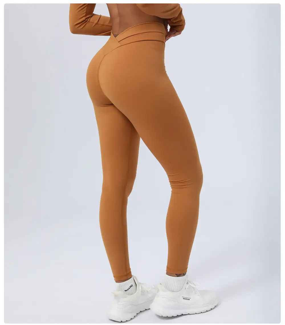 Seamless Backless Top and Leggings Active Set