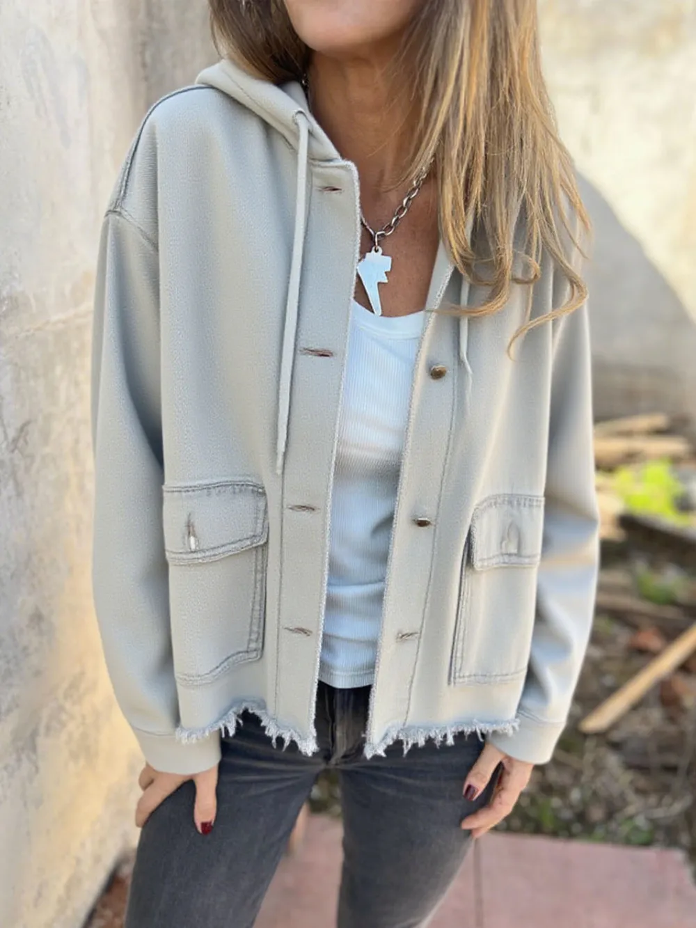 [3Pack]Fashion Denim Jacket