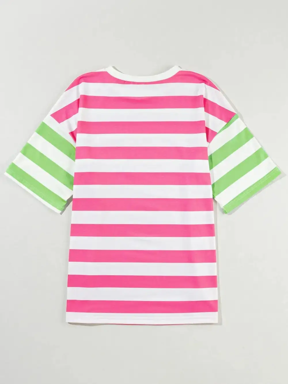 Relaxed Short-Sleeve Striped T-Shirt