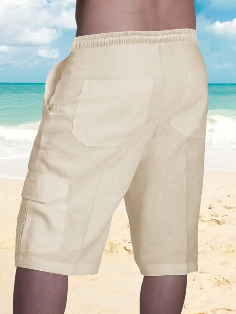 Men's Cotton Shorts Pockets