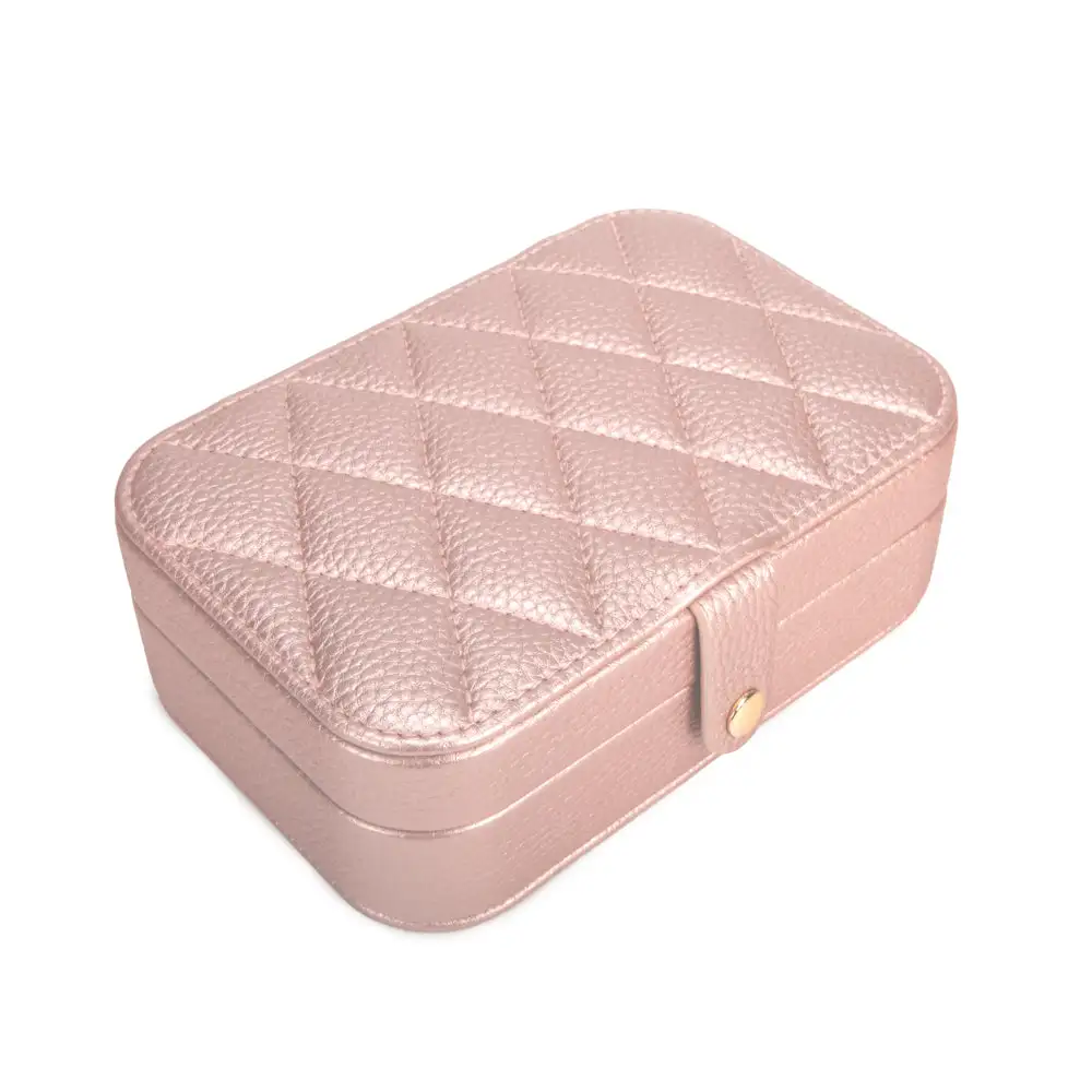 Quilted Travel Jewelry Organizer