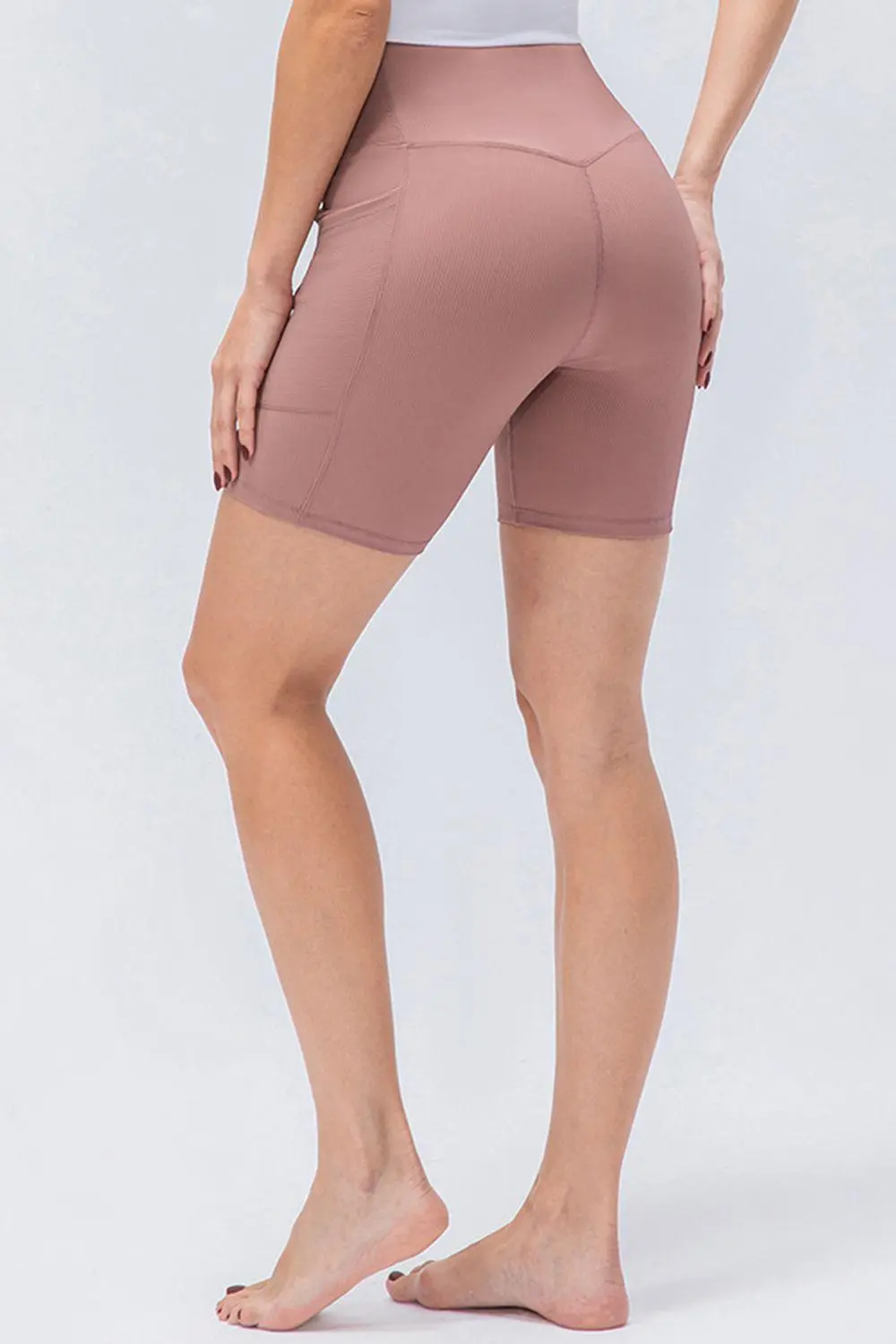 Slim Fit Waistband Sports Shorts