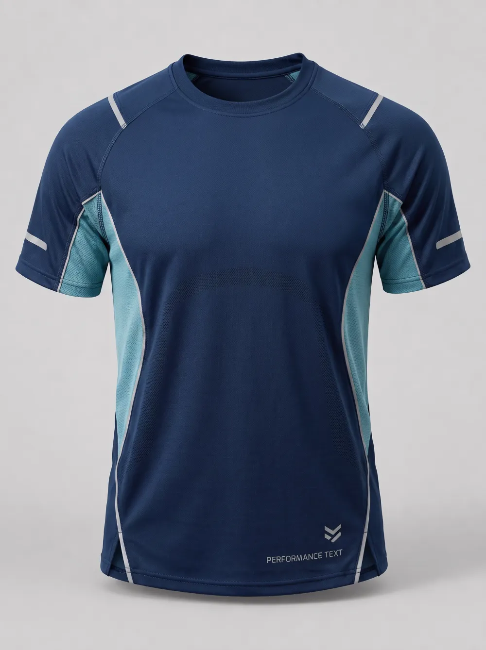 Men's Athletic Sports Breathable Mesh Printed T-shirt
