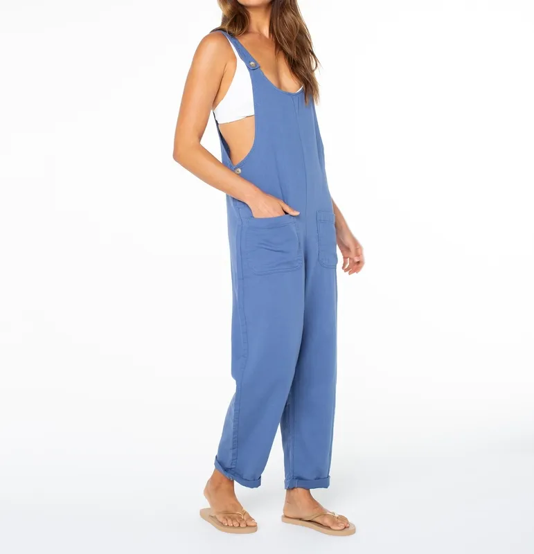 Textured Relaxed Woven Romper