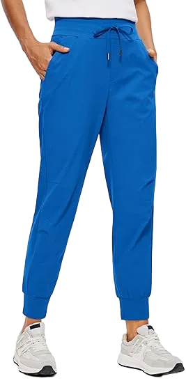 7PACK-Women'S Athletic Pants With Adjustable Drawstring Pockets For Running, Lounging, Workout, And Jogging