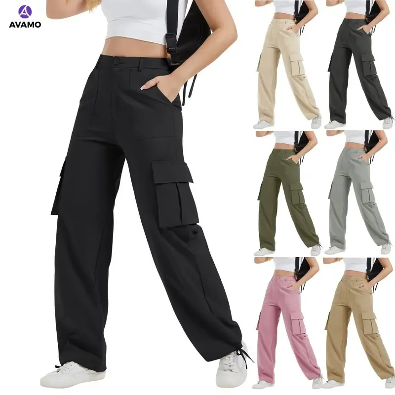 Womens Cargo Pants thick thigh pants work outfits