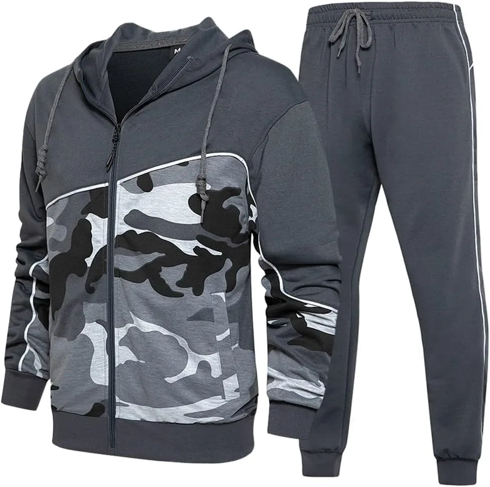 Casual Comfy Camo Suits for Men