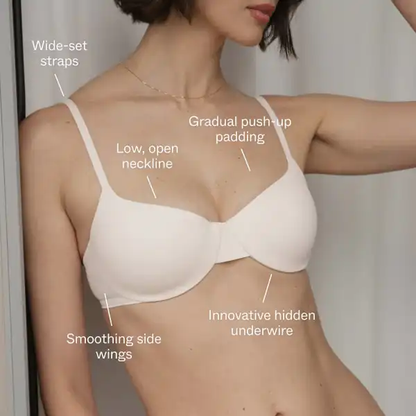 Cameo Balconette Lift Up Bra Ecru