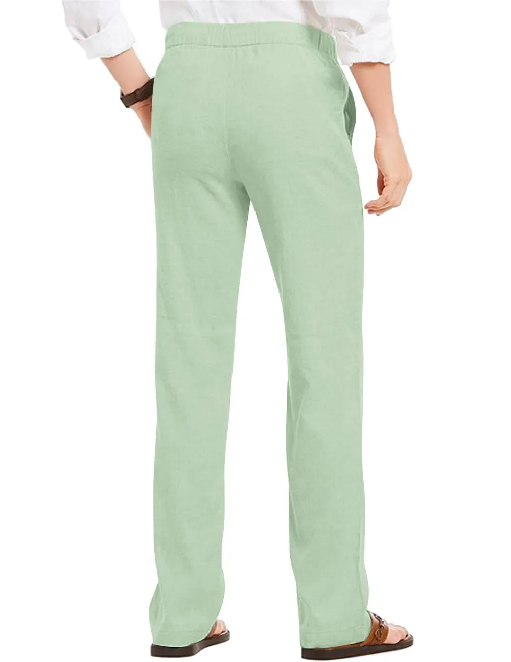 Linen Yoga Trousers Pants