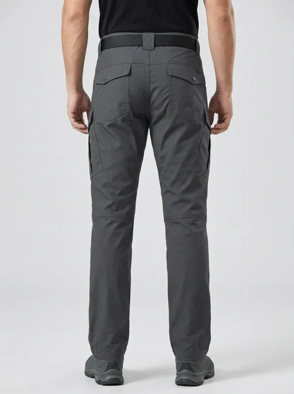 Outdoor-Ready Integrated Belt Collection Men's Work Pants