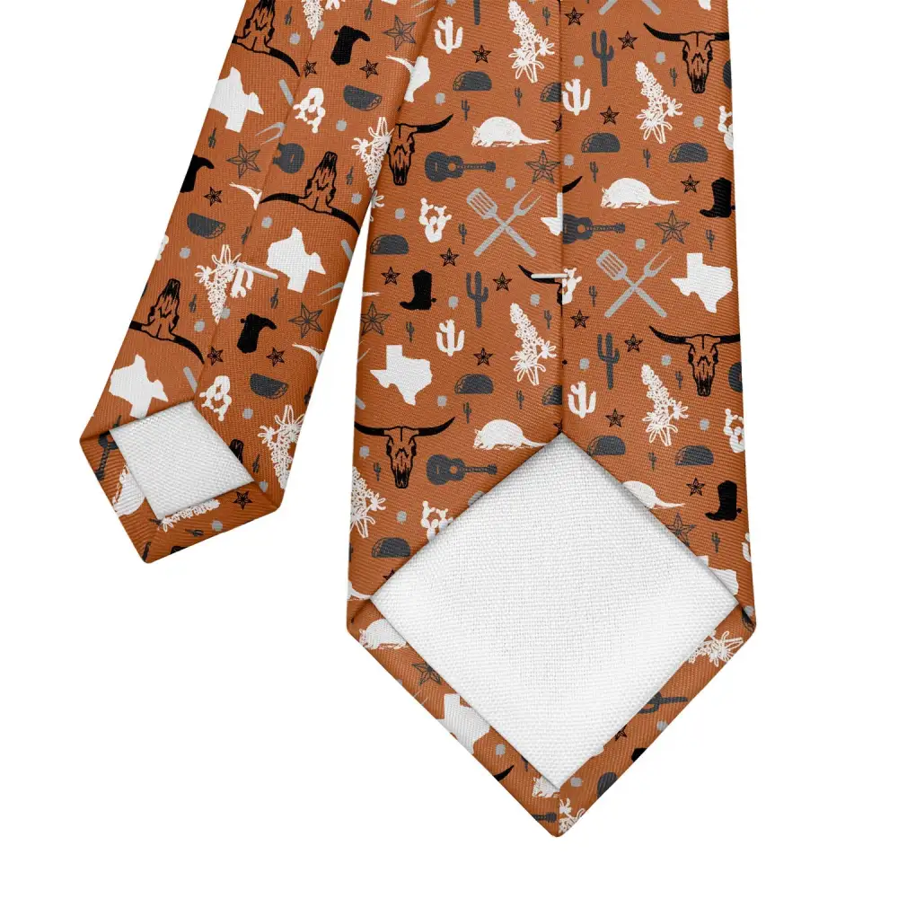 Timeless Heritage Emblem Accent Necktie