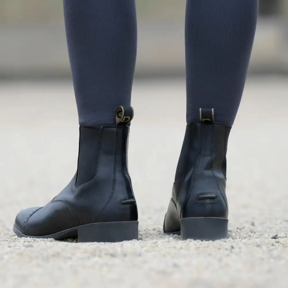 Black Childrens Foundation Zip Paddock Boots II