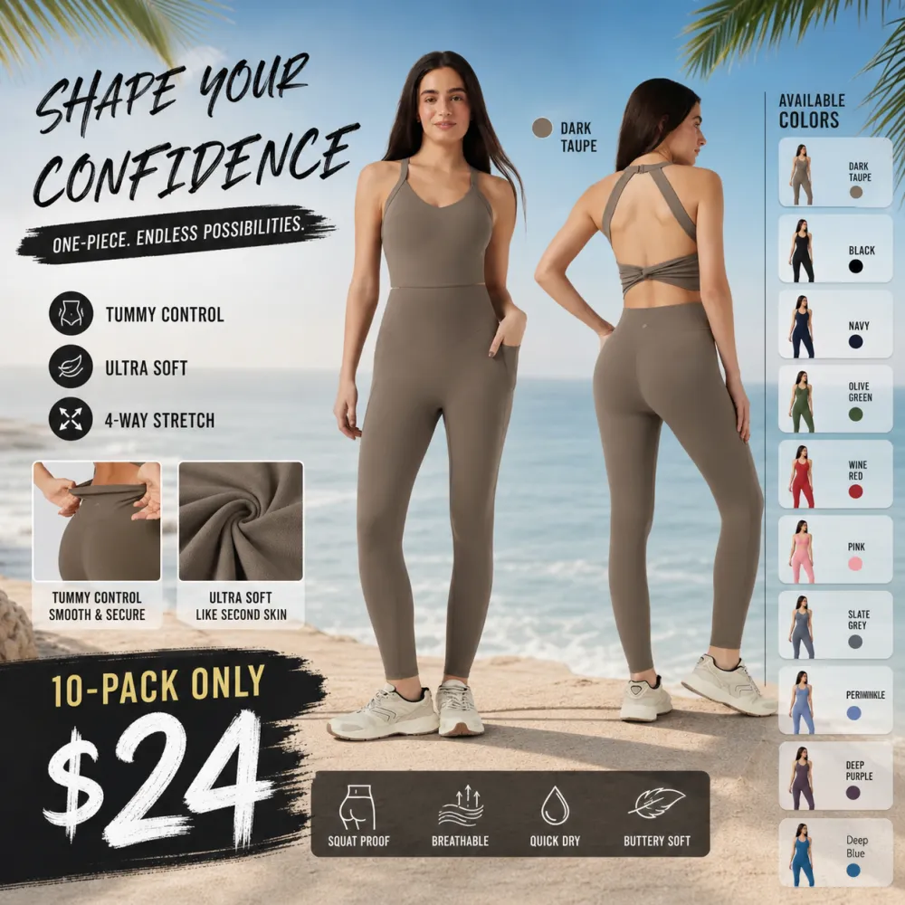 🔥Hot Sale💥Women's Tummy Control Shaping Pocket Bodysuits