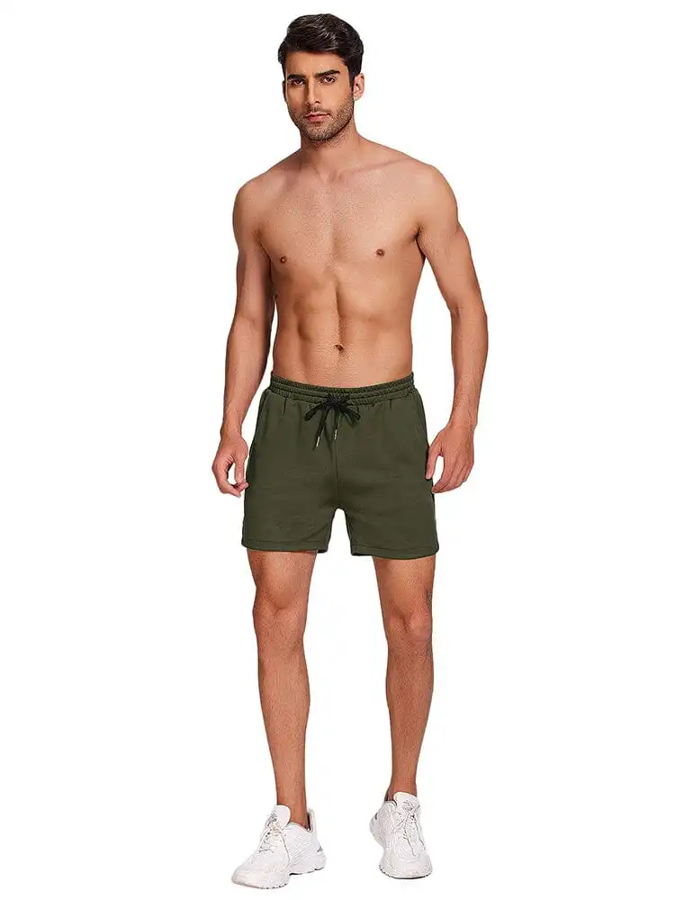 Mesh Lightweight Workout Shorts Two Piece Set