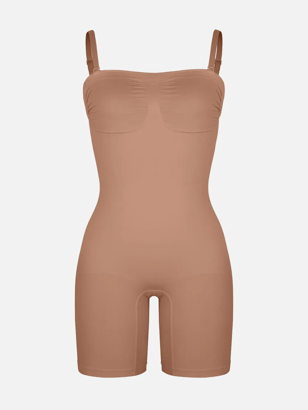 Seamless Strapless Shaping Bodysuit