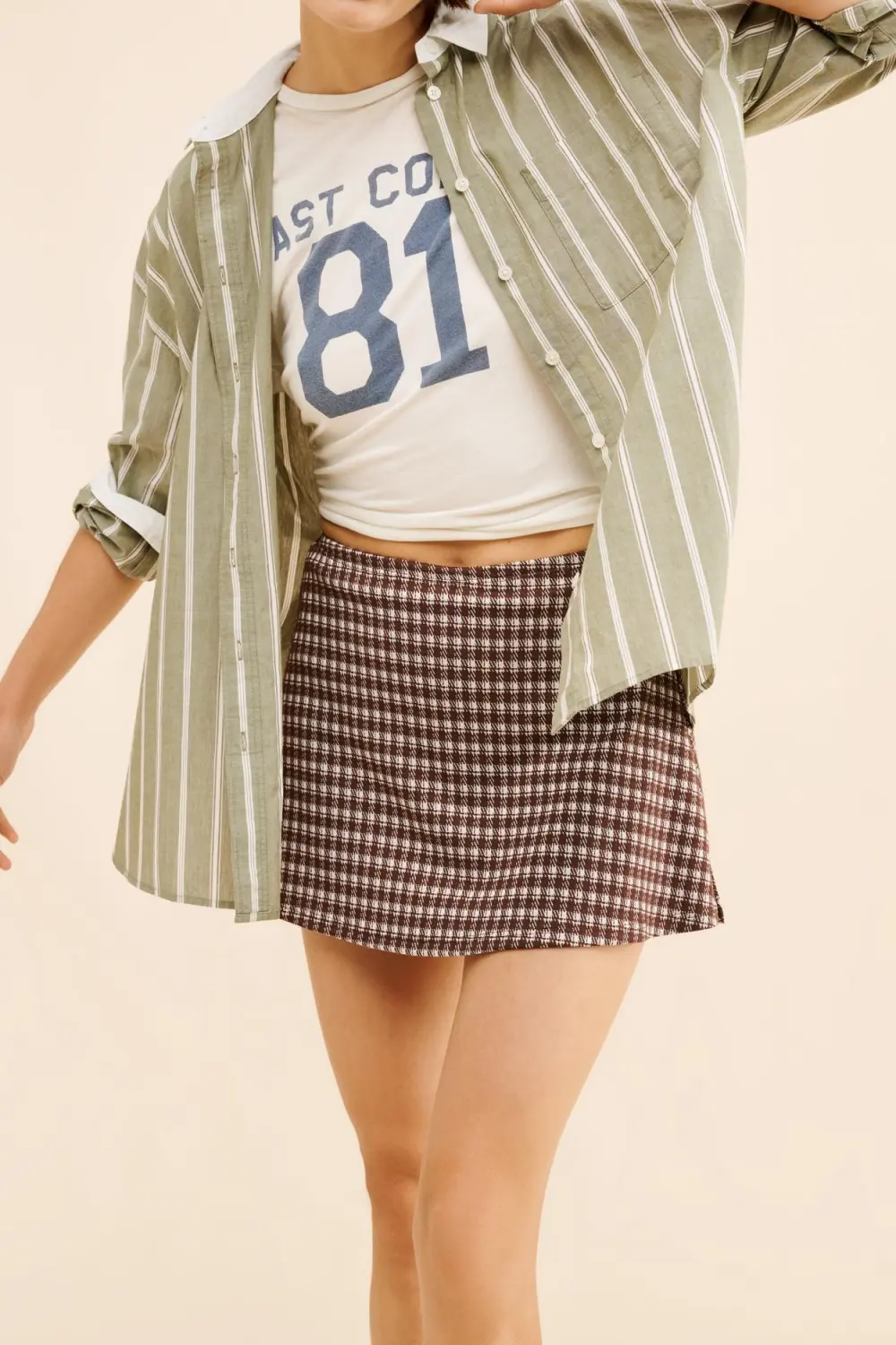 Darcy Printed Mini Skirt