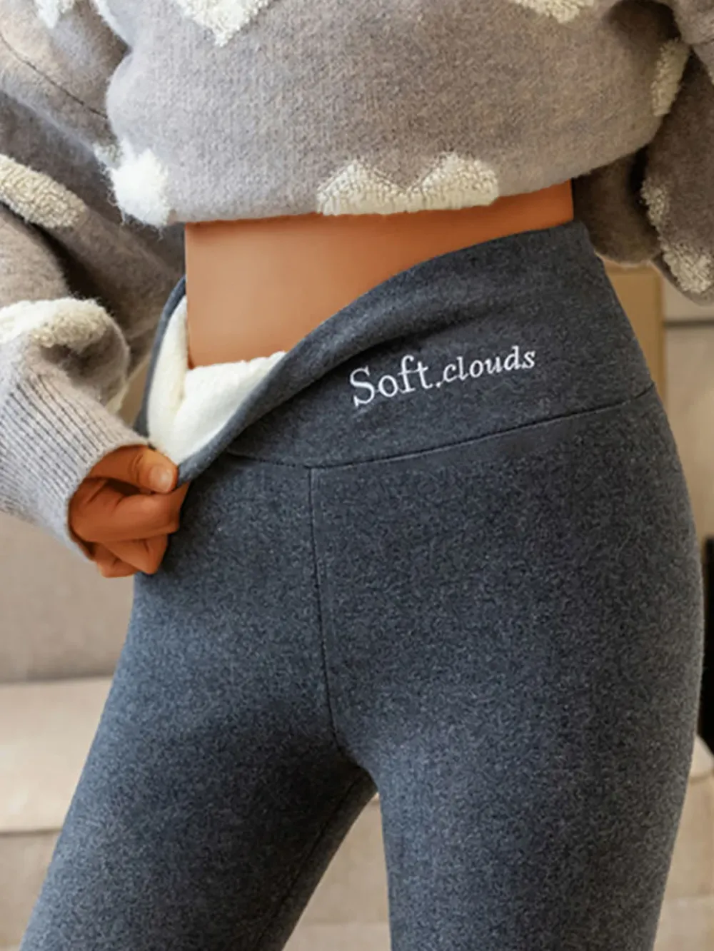 ❄️ MustPride® Cloudy Fleece Lined Leggings – Stay Cozy & Confident 🔥 Limited-Time Offer — 50% OFF Today Only!