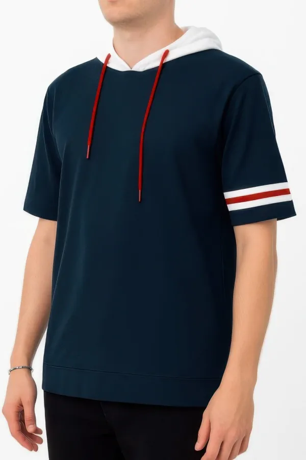 Everyday Men's Short Sleeve Hooded T-Shirt