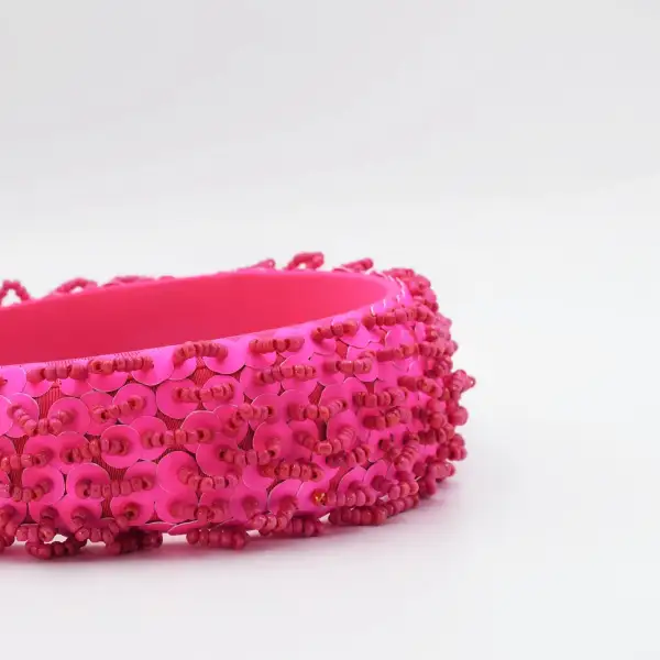 Simple Beaded Hair Headband
