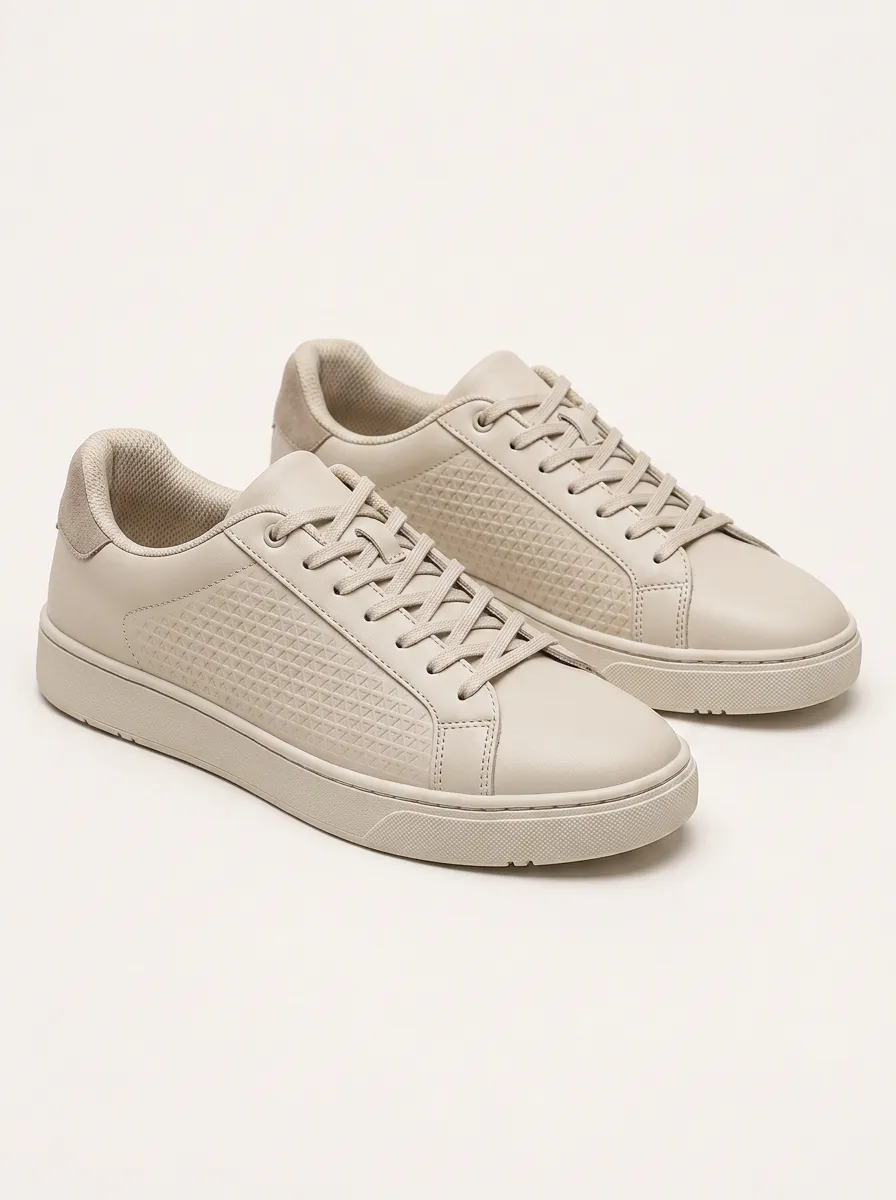 Men's Easygoing Casual Geometric Pattern Patterned Clean Skate Shoes