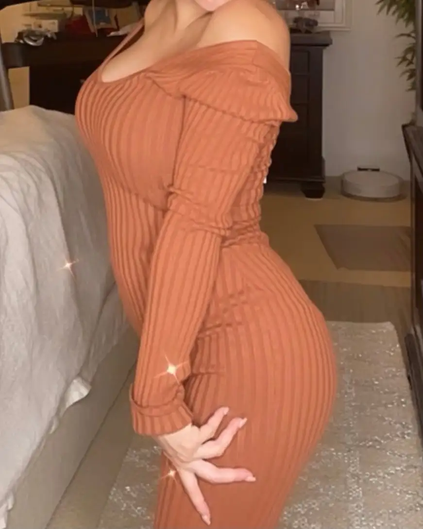 Knit Midi Dress Midi Dress