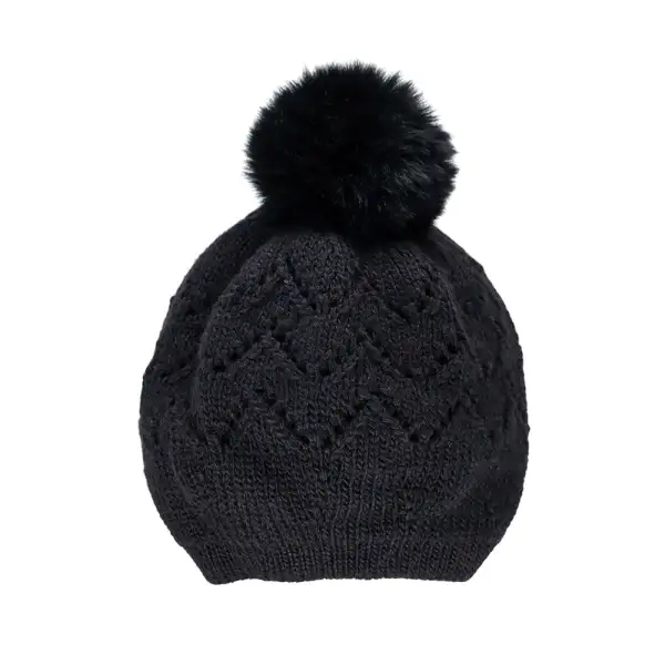 Knit Crochet Beanie Hat