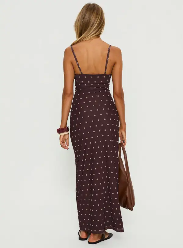 Day To Dinner Ruched Maxi Dress