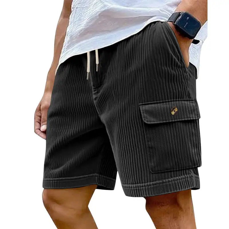 Men's Rugged Cargo Shorts with Roomy Pocket Storage