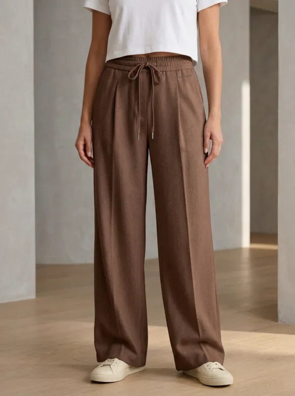 Relaxed Wide-Leg Women's Wide-Leg Pants