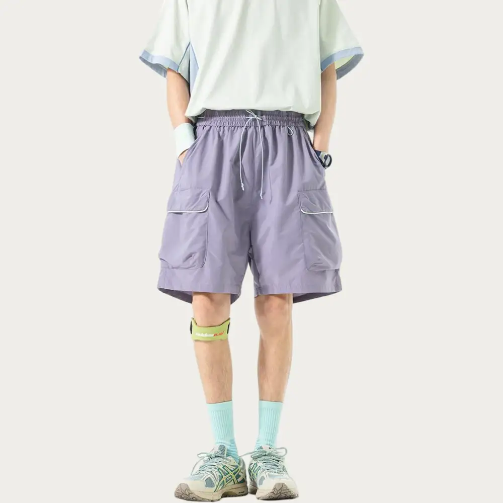 Tailored Drawstring Pocketed Lightweight Men's Athletic Shorts