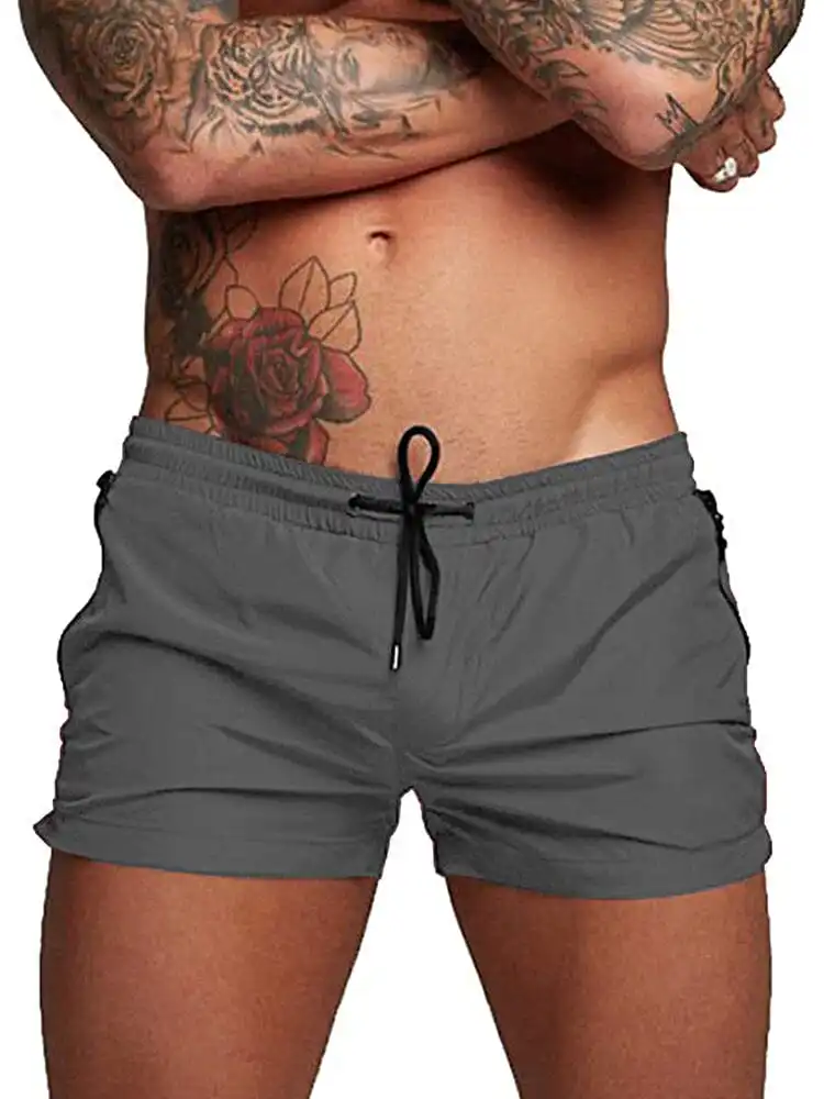 Men's Classic Slim Gym Sport Shorts