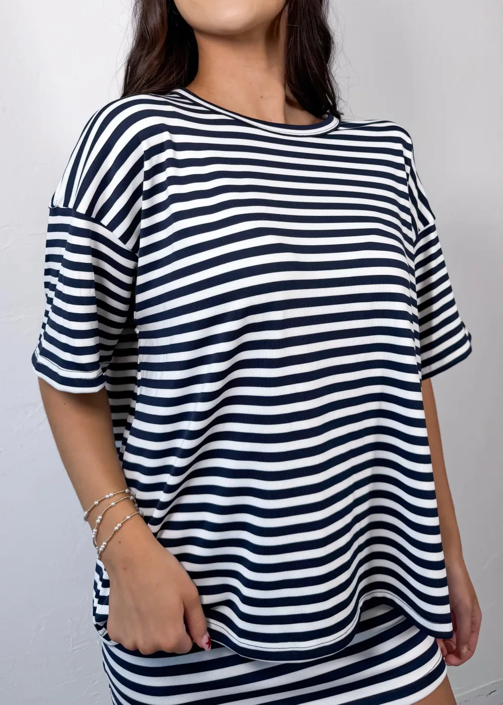 Everyday Stripe Casual Tee