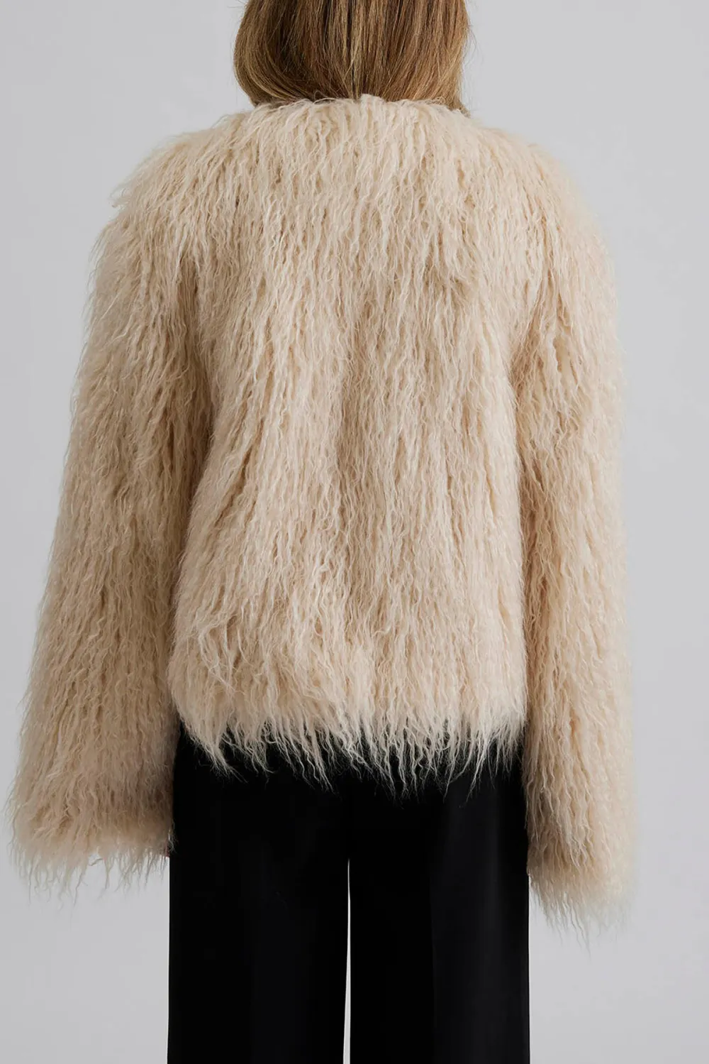 Faux Fur Oversized Jacket