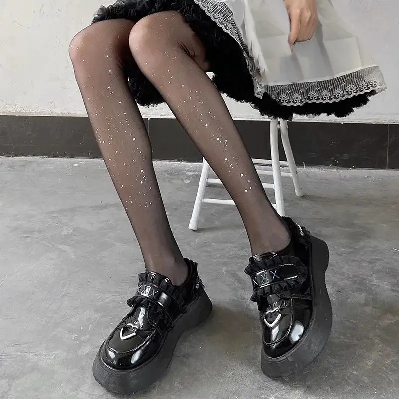 Sparkle Detail Sheer Tights