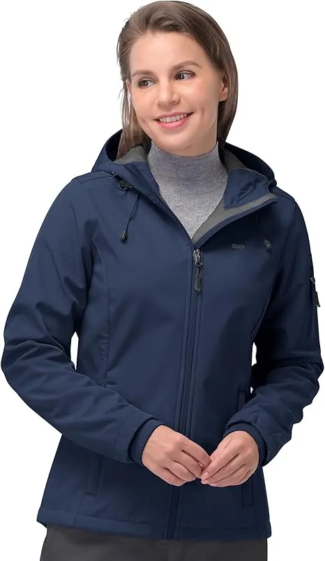 Women’s Softshell Fleece-Lined Jacket – Lightweight Warmth for Every Adventure
