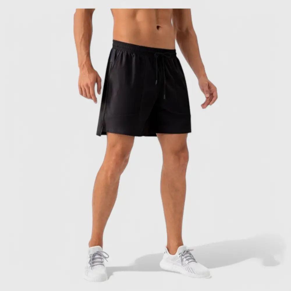 Drawstring Elastic-Waist Quick-Dry Lightweight Men's Athletic Shorts