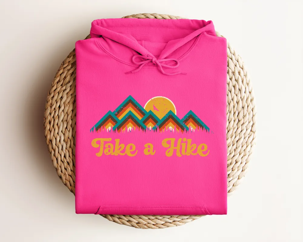 Trail Hike Graphic Pullover Hoodie