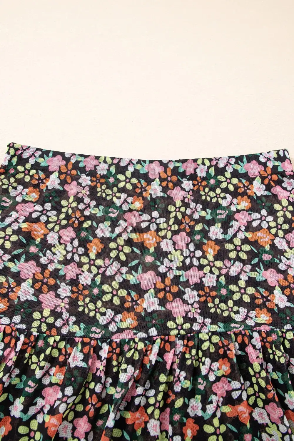 Convertible Printed Midi Skirt