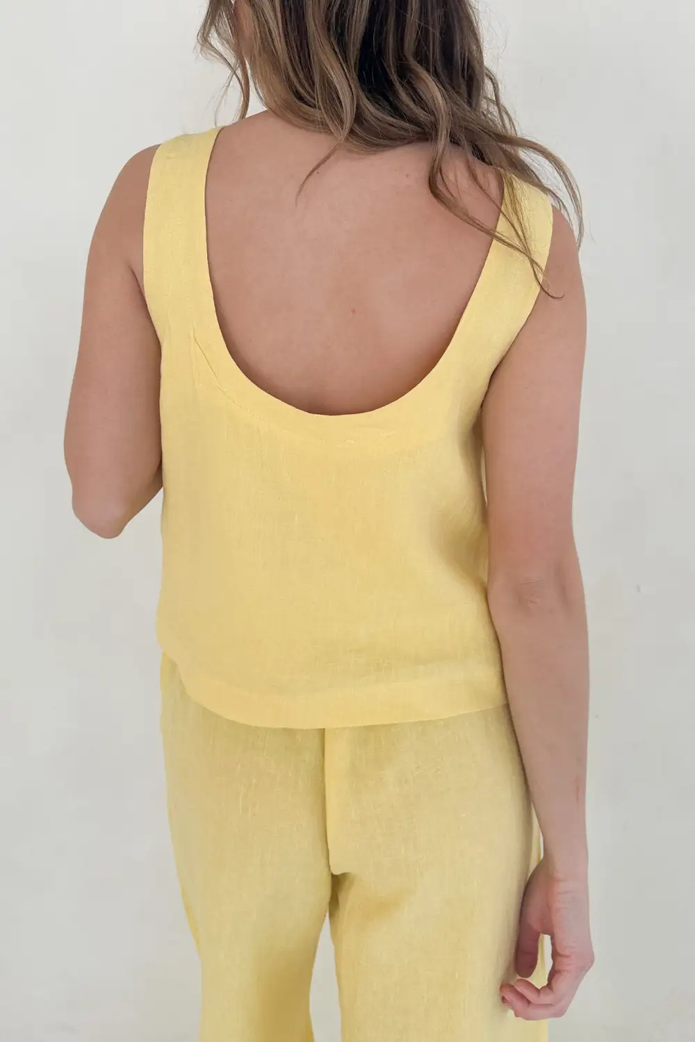 Soft Linen Blend Top