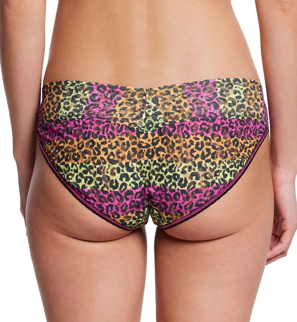 Classic Low-Rise Stretch-Lace Bikini Brief Panty