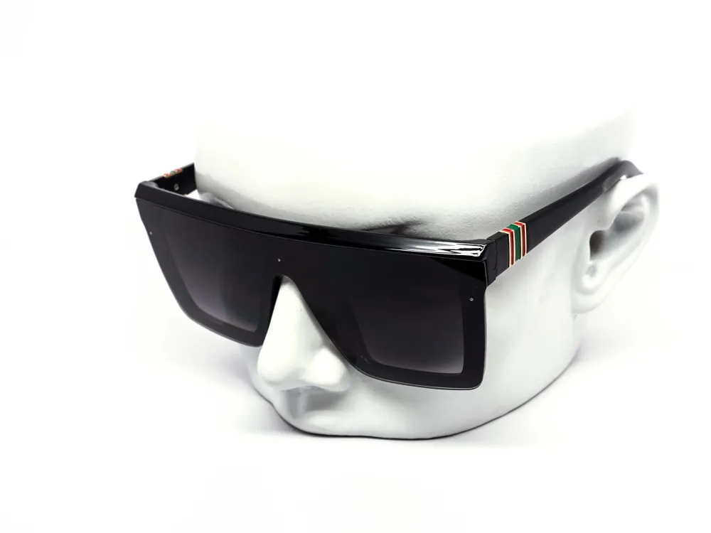 12-Pack Minimalist Square Gradient Sunglasses